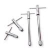 1Pcs M3-8 M5-12 Tap Wrench Adjustable Metric Plug T-Handle Ratchet Wrench Extended Male Thread Tap Screw Holder