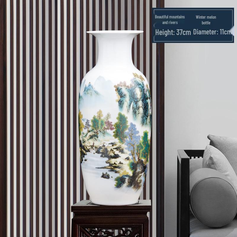 Jingdezhen Ceramic Vases - Chinese Home Decor for TV Cabinets & Shelves