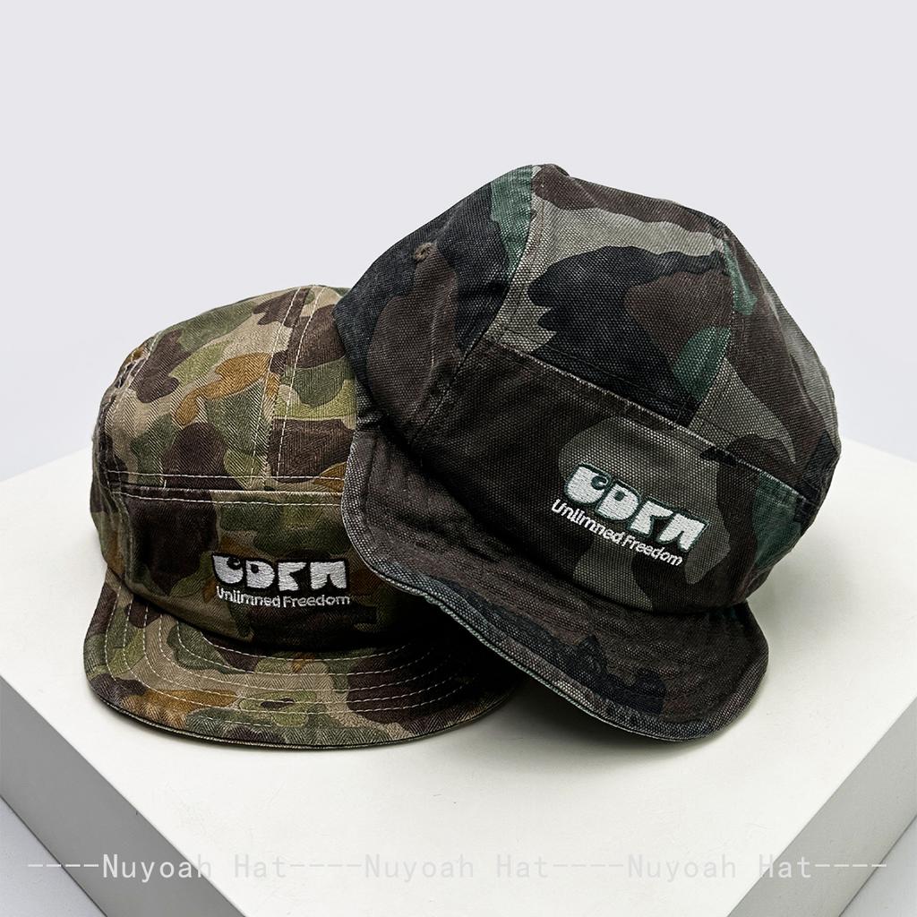 And Women Camouflage Embroidered Udmy Letter Prints Baseball Caps Sun Protection Personalized All-Match Peaked Hats Fashion Short Flat Brims Latest