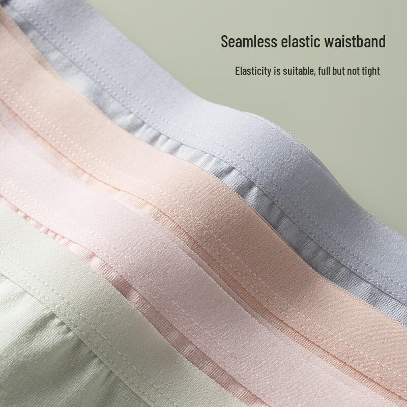 Cosmo Lady Women's Pure Cotton Mid-Waist Antibacterial Briefs