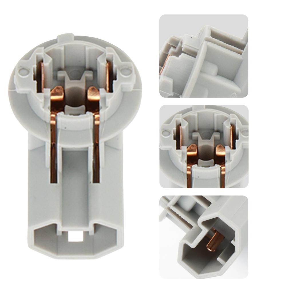 2 x Number Plate Lamp Socket for Corolla E12 Estate Socket Number Plate Light for Saloon Verso 2004-2009 8127502080 License Plate Lights 2