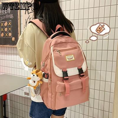 Women's Backpack School Bag, Campus High School Junior High School Student Versatile Trendy Backpack, Large Capacity School Bag, Office Computer Bag