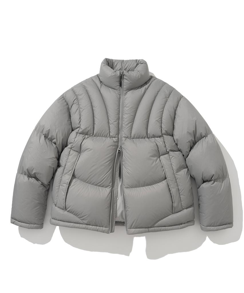 Uniform Bridge Ae Rescue Short Goose Down Parka Gray