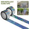 50-300M Bird Repeller Double Sided Reflective Bird Repellent Ribbon Thermacell for Yard Balcony Mosquito and Insect Repellents