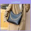 Womens Crossbody Shoulder Bag Made Of Pu With Gold Chain Decoration For Street Fashion