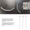 300Pcs Clear Crystal Rhinestone Head Pins Straight Shank Floral Wedding Pins  Bouquet Decoration