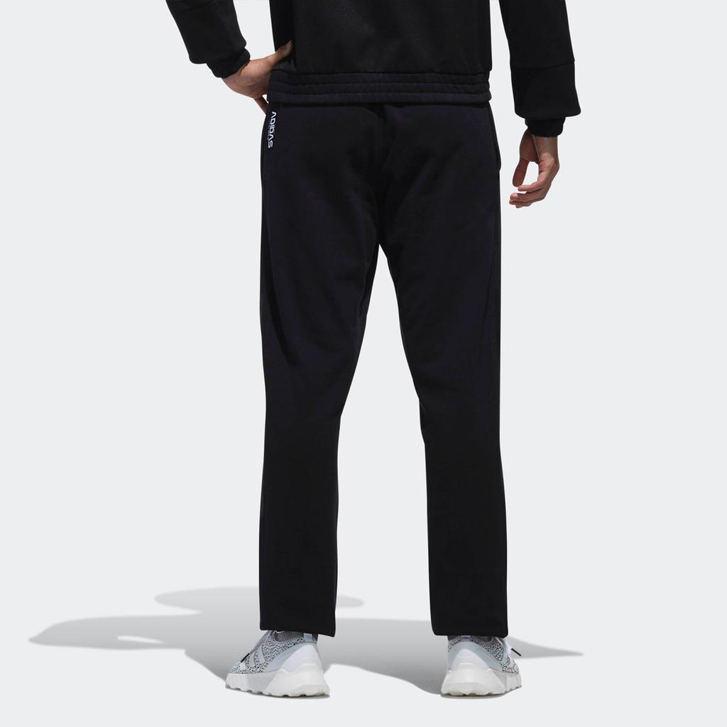 Adidas Breathable Casual Soft Knit Sports Pants Men Bottoms Black DW7886