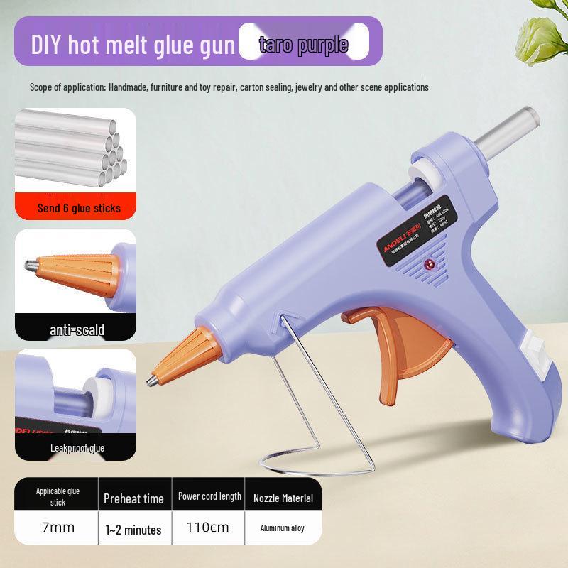 Kids' DIY Anti-Scald Multi-Function Hot Melt Glue Gun