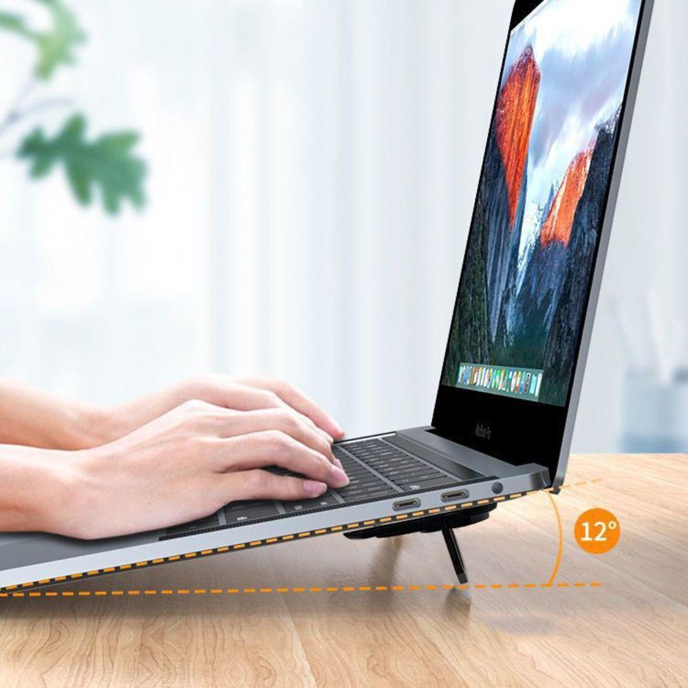 Invisible Mini Foldable Laptop Stand Self-Adhesive Self Adhesive Laptop Stand Notebook