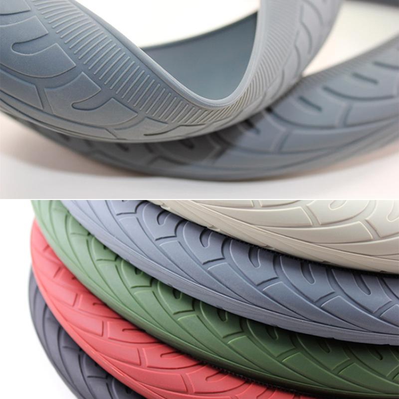 Universal Car Silicone Steering Wheel Case Cover Shell Skidproof Car Accessories For