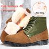 Men's Winter Suede Big-Toe Wool-Lined Boots