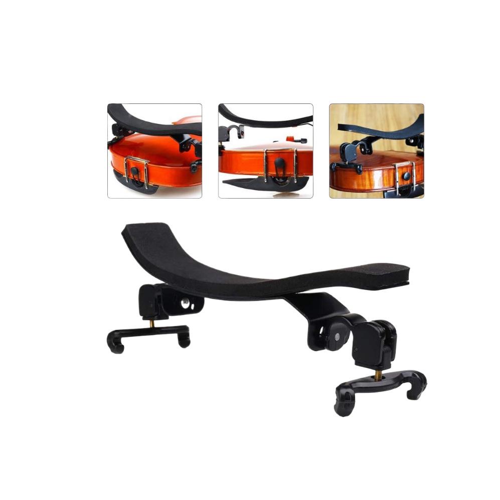 German-Style Aluminum Alloy Violin Shoulder Rest