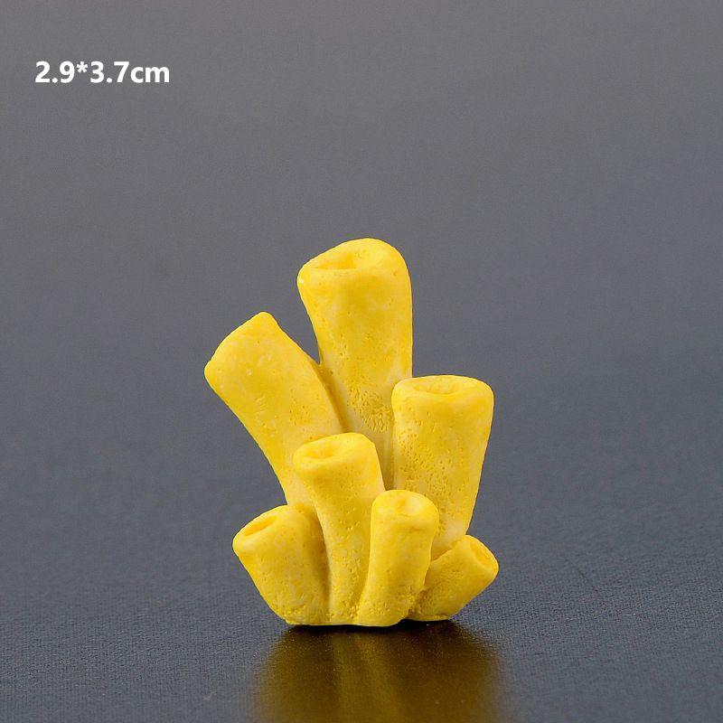 Realistic Resin Coral Aquarium Fish Tank Decoration Miniature Gift Diy Starfish