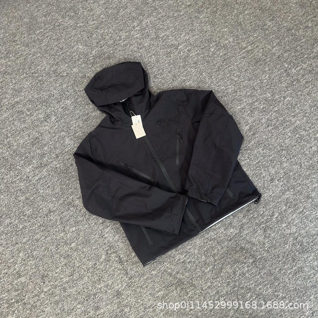 Unisex 2025 Winter Waterproof Jacket with Water-Soluble Hard Shell Pattern