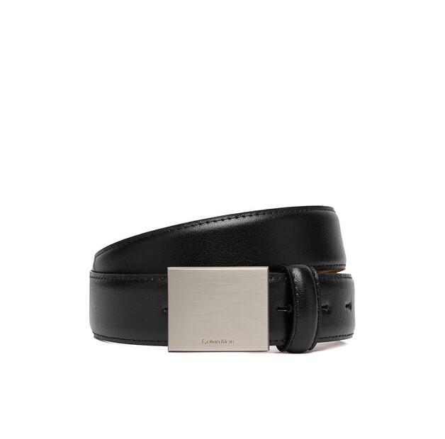 Ремень Calvin Klein Logo Plaque Smooth 32Mm EU 85