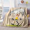 Pi-ppi And Horse Friendship Blanket Flannel Blanket for bed, sofa, Camping, Hiking, Picnic Essentials, gift for family Fan gifts