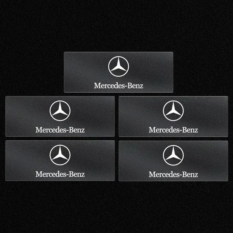 Car Emblem Logo Decorative Stickers Badge Decal Interior Styling For Mercedes Benz AMG A B C E S class GLA GLC CLA GLK GLE