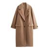 2024 Autumn/Winter European & American Women's Long Wool Coat