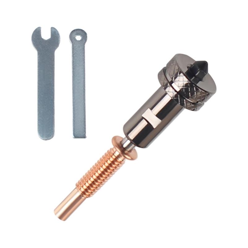 

High Flows Hotend Kit Detachable Hardened Steel Nozzle for 3D Printer Quick Release Structure 3D Printer Accessories 1