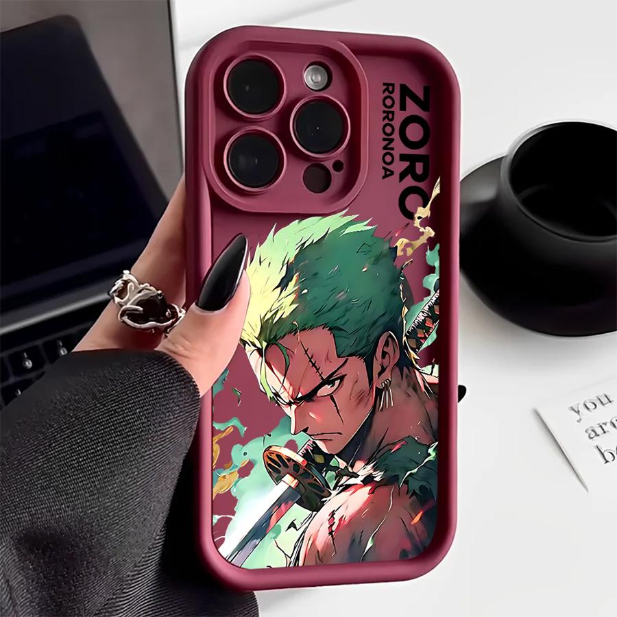 Ones Anime P-Piece Pouzdro pro Apple iPhone 11 11 13 Pro MAX 14 Pro 16e 15 Plus XS XR 12 Mini 14 16 Plus Měkký TPU