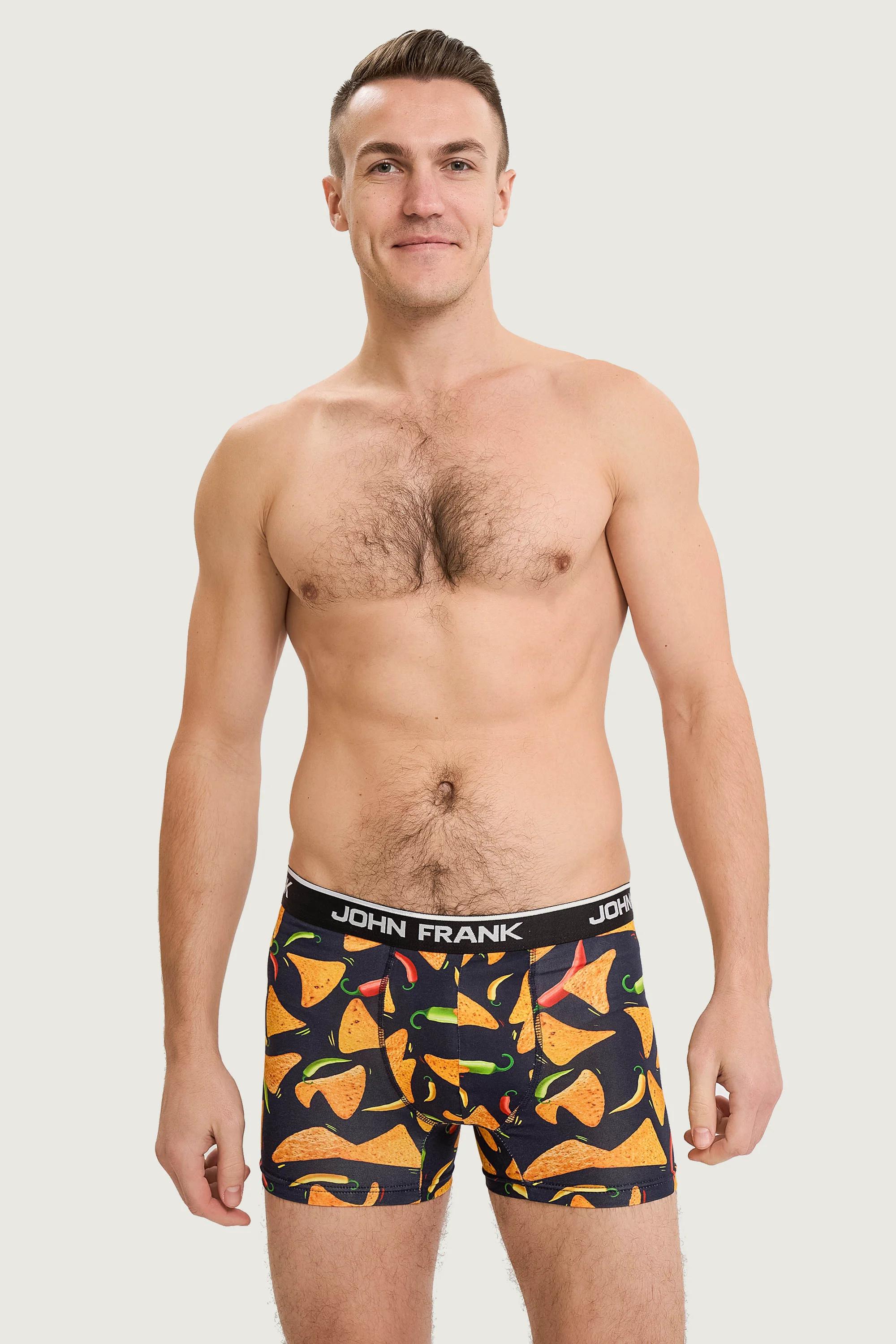 

Труси боксери John Frank (94479) 46(S) різнокольорові кольору