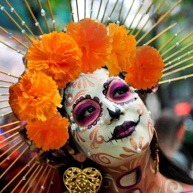 50 Divisions Realistic Fabric Tagetes Inflorescences 6cm Flower Executives Flexible Substrates For Party Deck Blossomy Arrangements