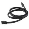 Connection Cable ESATA To SATA Male To Male M M Shielded Extender with Shrapnel for External Hard Drive