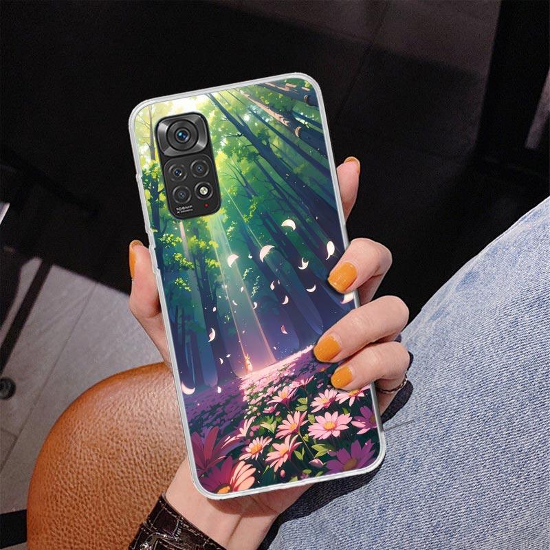 Anime Aesthetic Scenery Phnoe Case for Phnoe Case for Xiaomi Redmi Note 15 14 14S 13 Pro Plus 12 12S 11S 11E 10S 10 11T 5G Uniqu