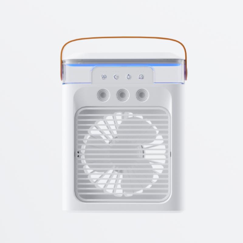 New USB Spray Fan Humidification Refrigeration Air Conditioning Fan Desktop Mini Air cooler Cold Electric Fan For Home Office
