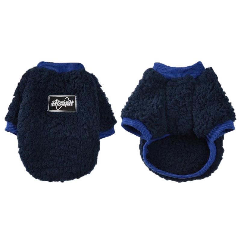 Vestiti in peluche per animali domestici: Carino Gilet in Pile Double-Face per Cani e Gatti - Extra Caldo e Resistente al Freddo per Autunno e Inverno