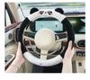 Car Steering wheel cover for women's winter cute plush new winter anti-slip anti-freeze and heat-saving GM car holder cover