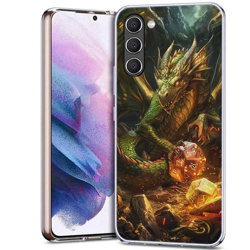 Game D-Dungeons D-Dragons D-DND Phone Case for Samsung A54 A14 A24 A34 A17 A37 A57 A55 A35 A25 A15 A13 A23 A33 A53 A07 A05S A04S