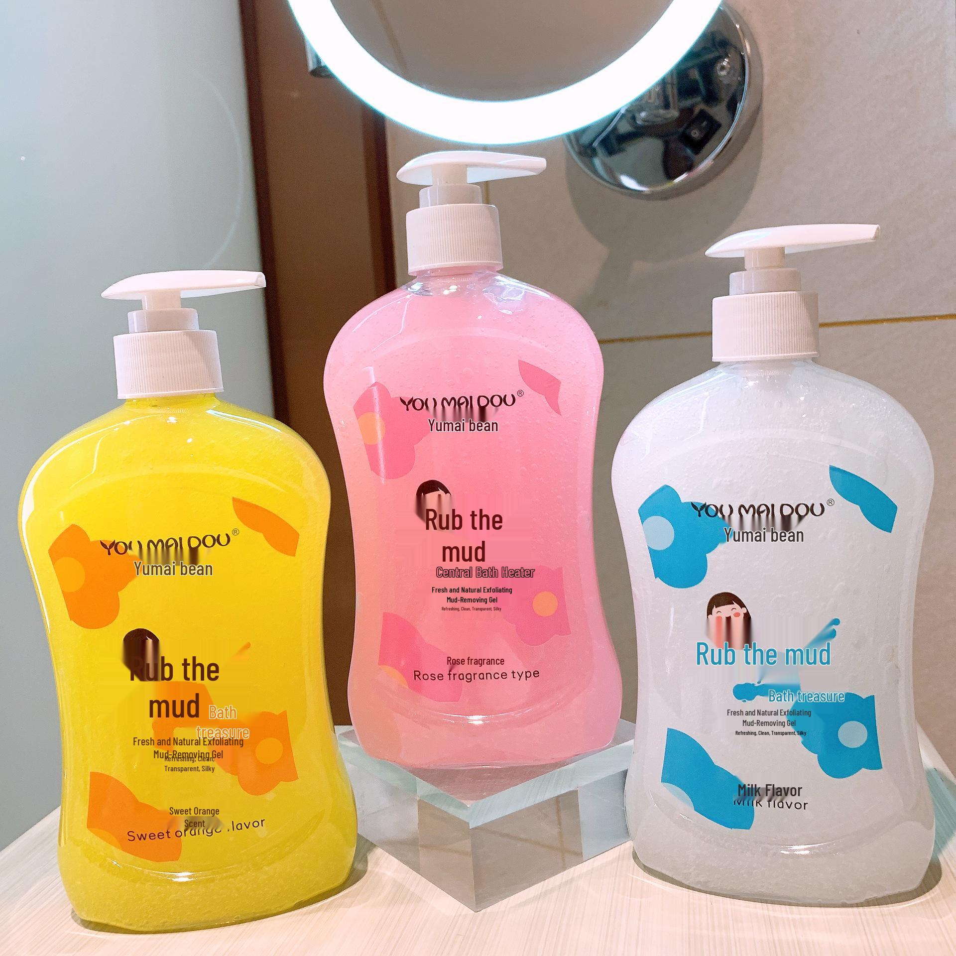 Fresh Scent Moisturizing Exfoliating Gel - Multiple Specifications 500ml Sweet Orange