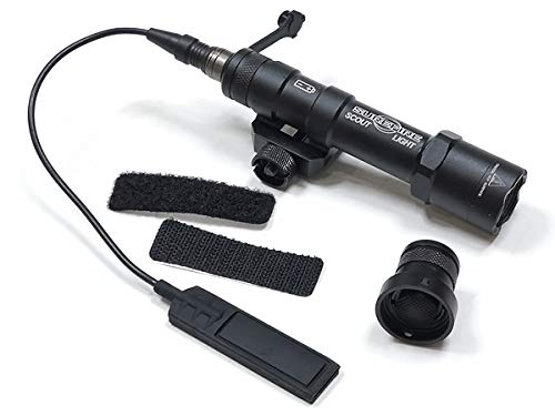 High-quality replica M600B tactical light with 450 lumens and a Japanese instruction manual and warranty.