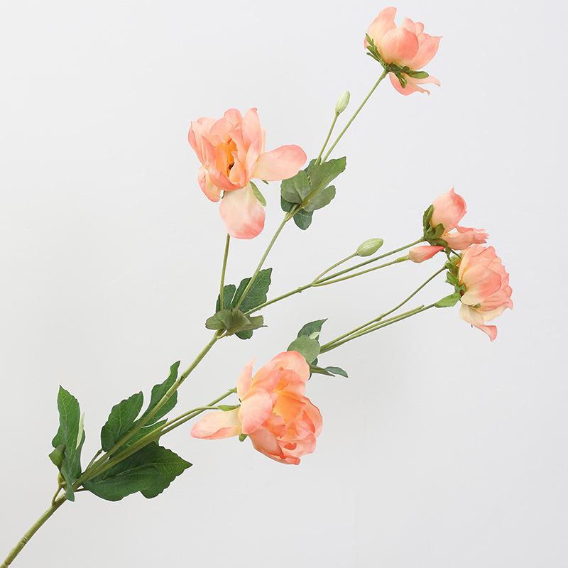 Simulation bouquet anemone, living room home decoration wedding layout simulation fake flower