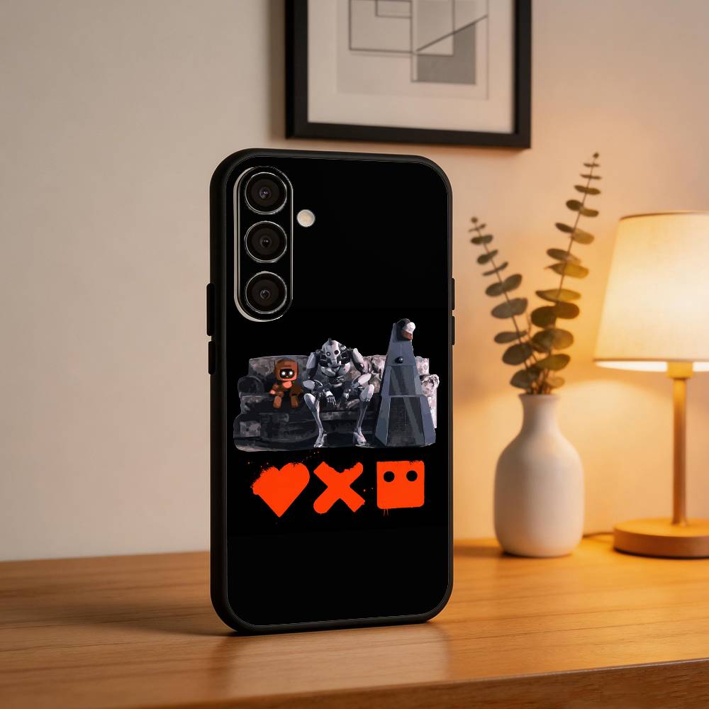Love Death And Robots  Phone Case For Samsung  A73,A21s,A22,A31,A32,A52,A53,A71,A80,Soft Black Shell