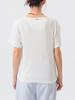 Beams Boy S/S Tee Logo Henley Neck Short Sleeve Women's OFF_WHT FREE