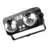 LED Stage Light, Sound Activated Party Light, Dual Head Disco Ball Lights + Pattern Projector Light + Blacklight + LED