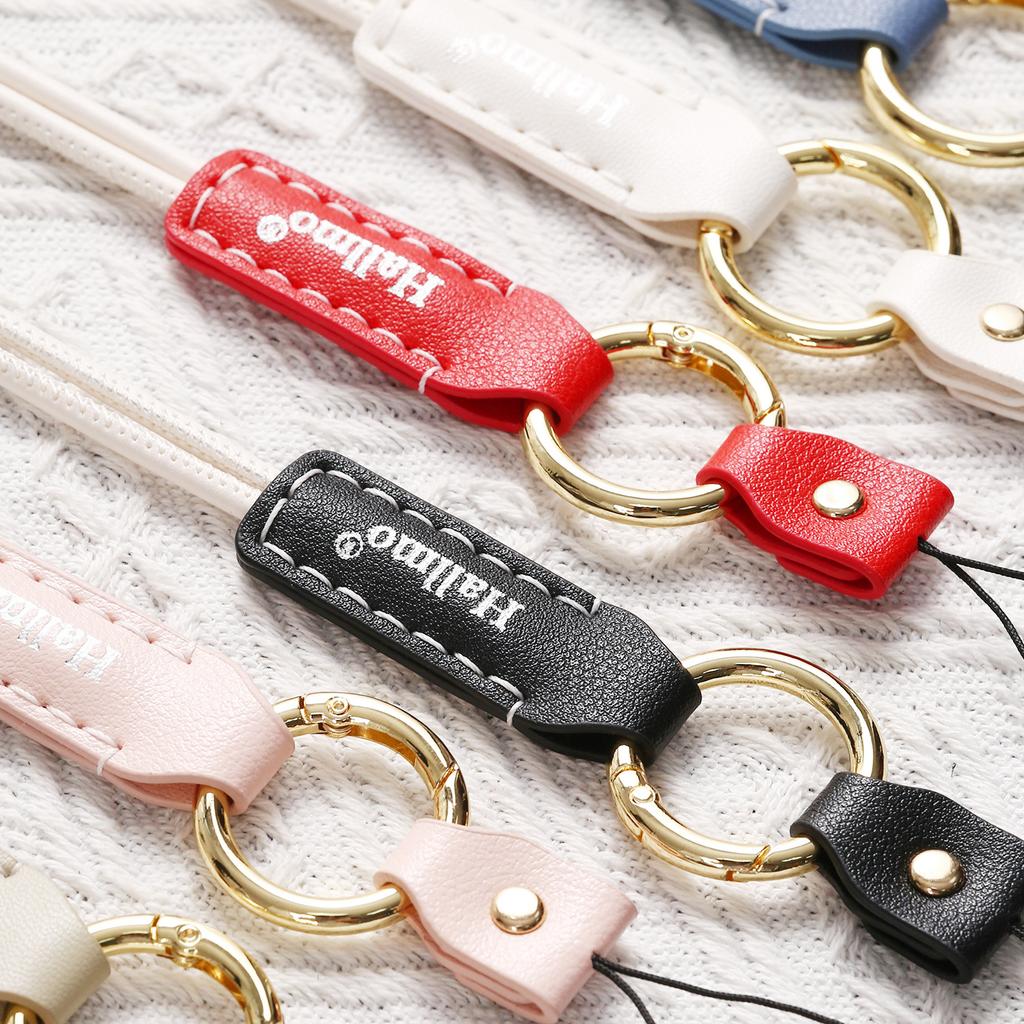 Multifunctional Mobile Phone Lanyard Anti-Lost Messenger Leather Neck Rope Id Cover Special Lanyard Annual Meeting