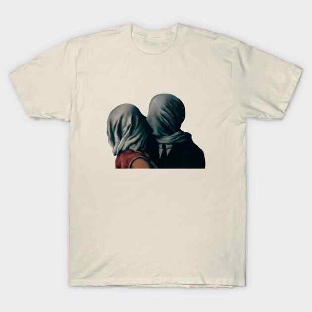 The Lovers II by Rene Magritte T-Shirt S-5XL Fast Shipping Unisex T-Shirt S