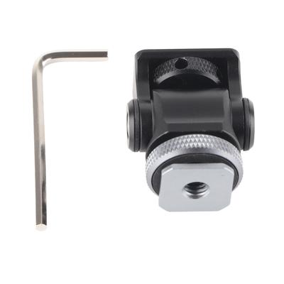 Hot Shoe Mount Monitor Flash Microphone Holder 1 4   Screw Camera Accessory