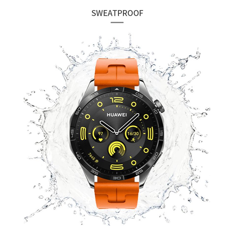 Bracelet de montre en silicone pour Huawei Watch GT 4 GT4 Bracelet de remplacement GT2 Pro GT3 Pro 46 mm GT 2e Bracelet de montre