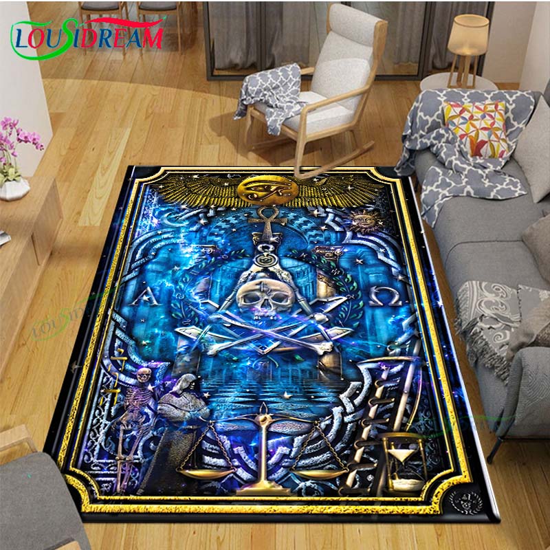 Fashion Freemasonry Carpets Bedroom Becoration Living Room Decoration Carpets for Bed Room Rug Anime Rug  Area Rug
