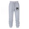 Tribal-arachnid-vibe Men Sweatpants Front Simple Blank Leg Motif, Stylish Sharp Tribal Spider Graphic Joggers for Soft Relaxed Daily Wear