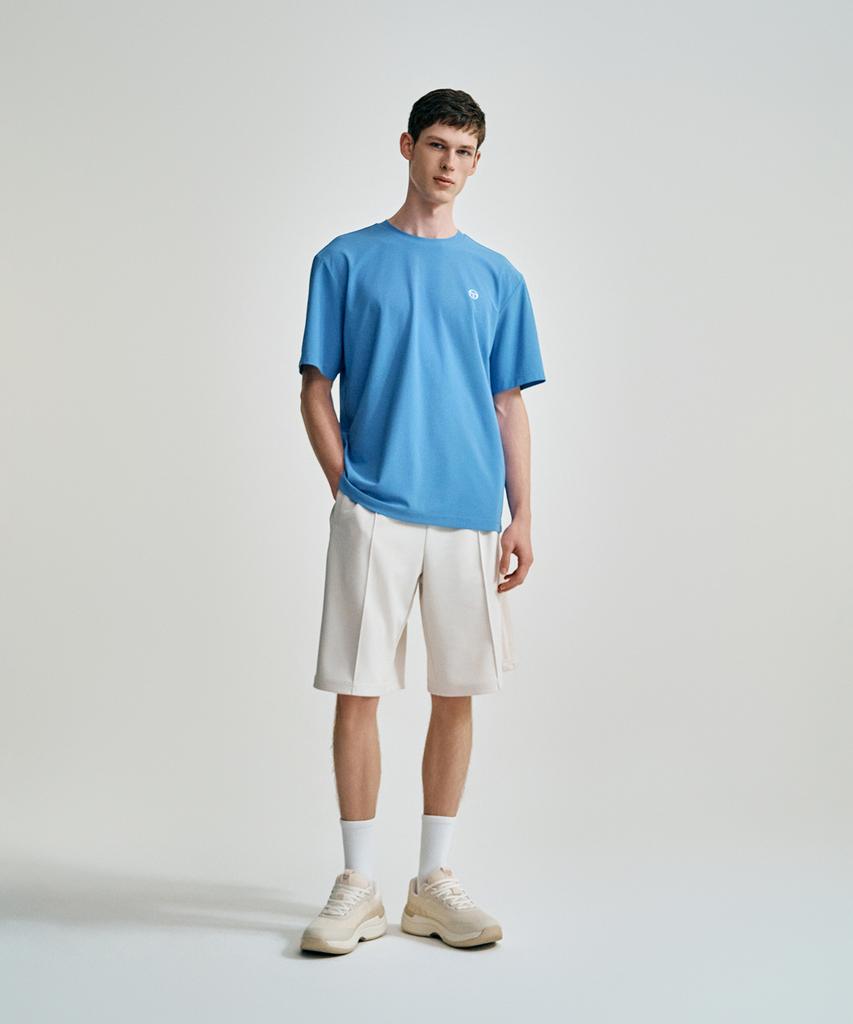 SERGIO TACCHINI U Rayfresh Campo Pique Short Sleeve T-Shirt (Indigo)