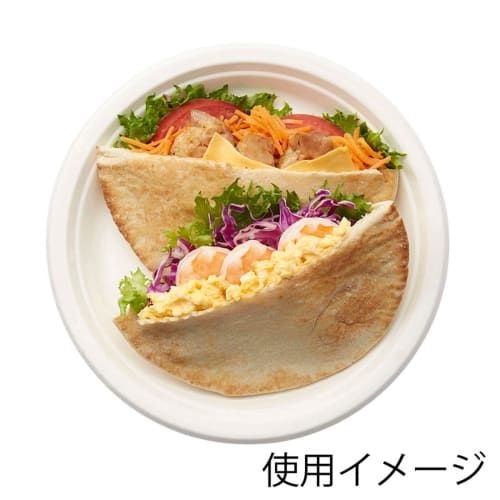 Shimojima Heiko Paper Plates, Value Pack, GP-21, 50 Plates, 004466082, White, 21cm Diameter