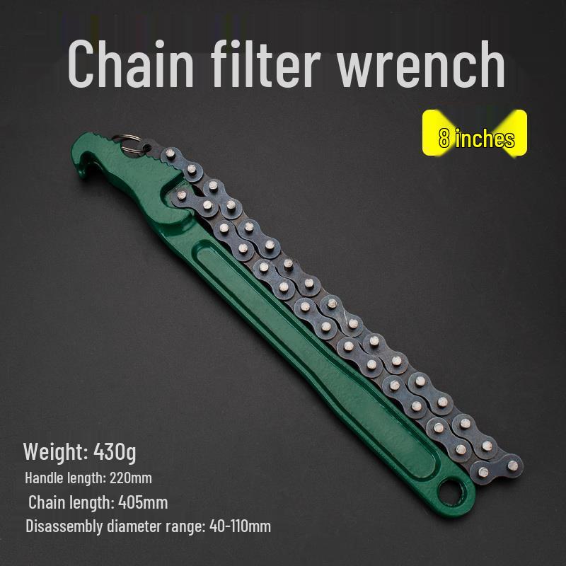 Uniwersalny klucz do filtrów oleju typu szczękowego do wykręcania i demontażu