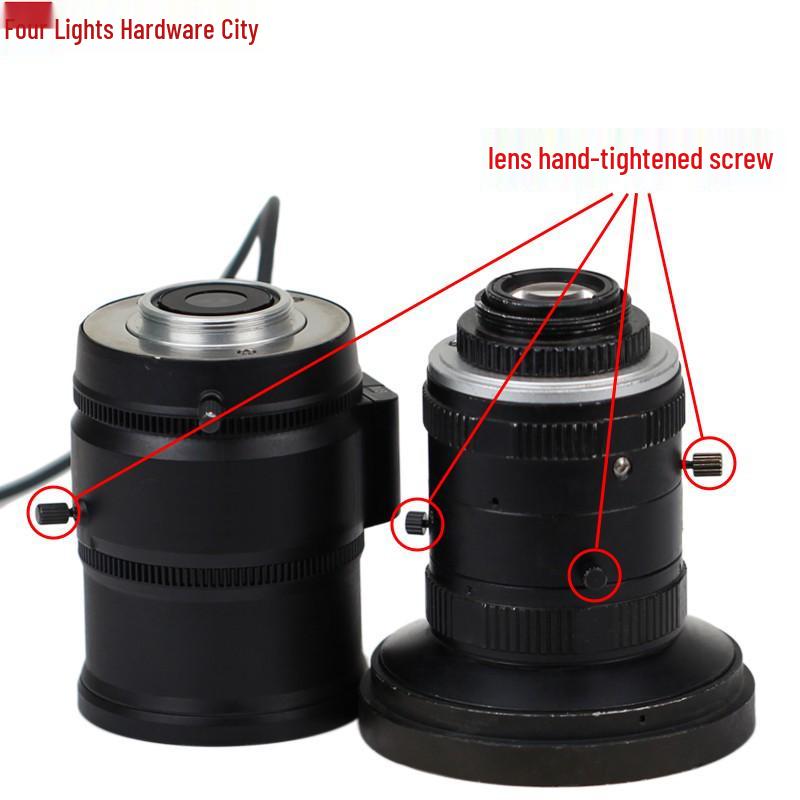 Micro Lens Hand-Tightening Screw Caliper with Adjustable Positioning, Sizes M1.4, M1.6, M2