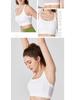 Cross-Strap Shockproof Sports Bra with Integrated Cup - Breathable, High-Intensity Performance Yoga Wear