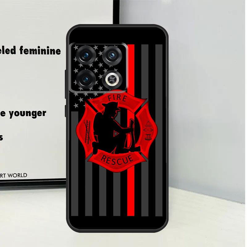 Rescue Fire Dept For OnePlus Nord 5 CE 4 3 Lite N20 N30 Case For OnePlus 15 12 13 11 9 10 Pro 10T 12R 13R 13T
